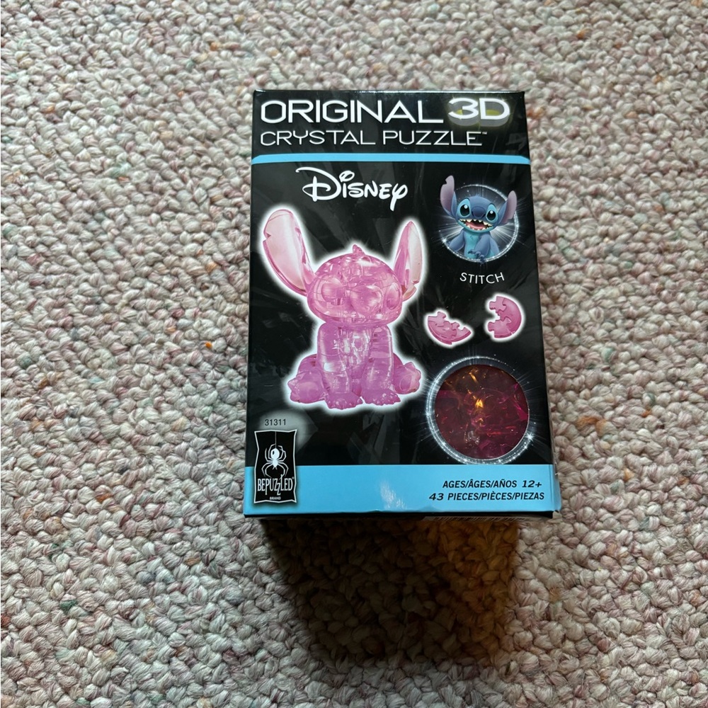 Disney Stitch 3D Crystal Puzzle